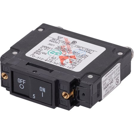 BLUE SEA SYSTEMS Circuit Breaker, 5A, 1 Pole, 240V AC 7454